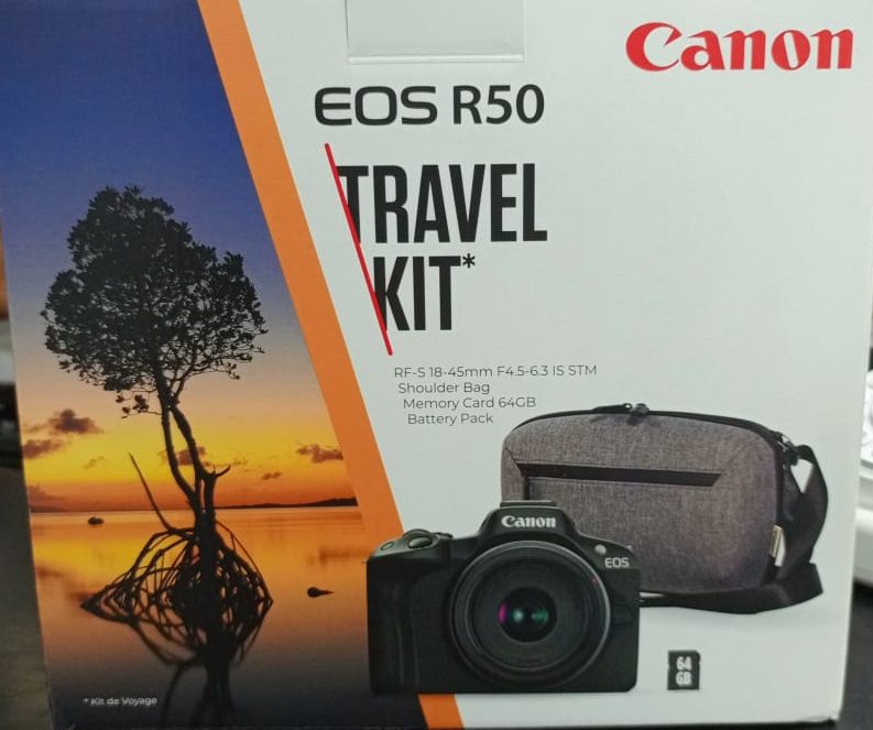 Canon EOS R50 Mirrorless Camera Travel Kit
