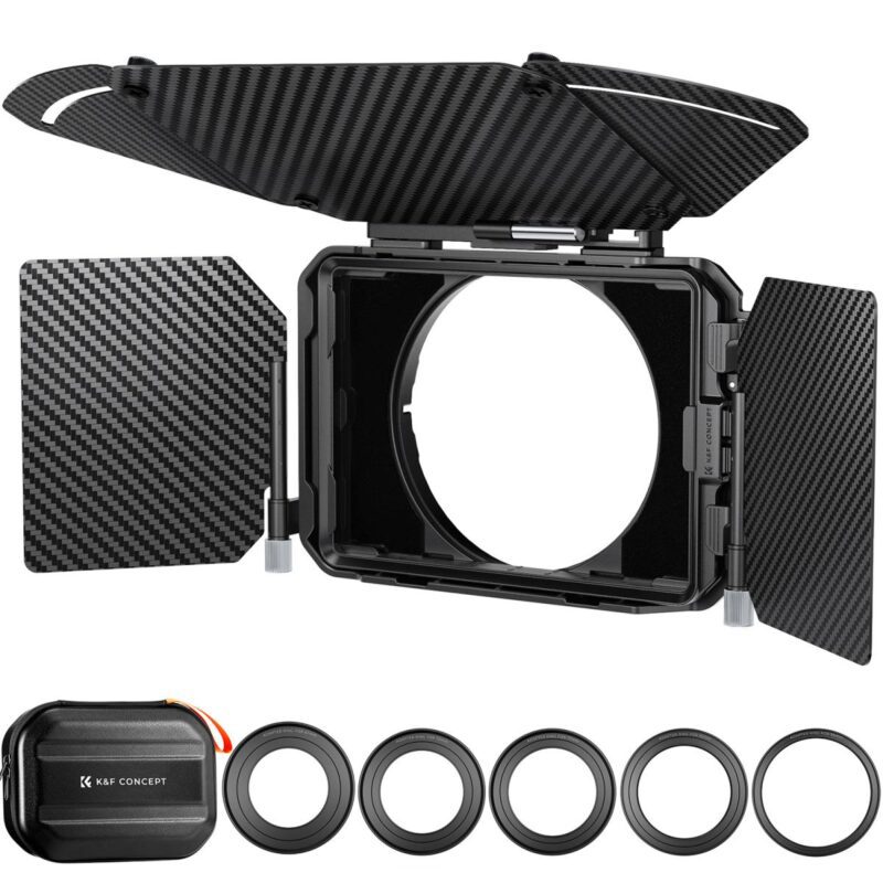 K&F Matte Box Kit with 2 Lens Frames