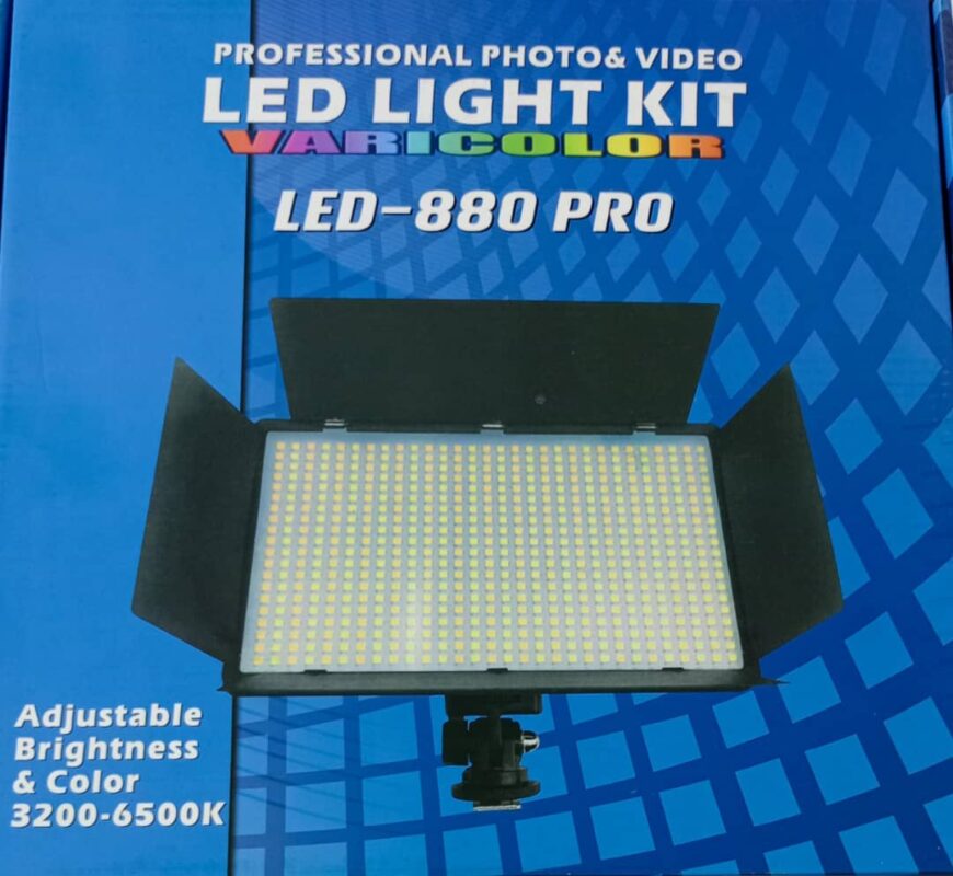 Professional Photo & Video Led-light Kit Pro Led 880