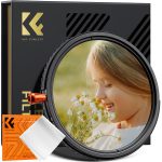 K&F 82mm Variable ND2-32 & CPL & Black Diffusion 14 3 in 1 HD Lens Filter