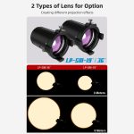 LIPPMANN Optical Spot Bowens Mount Conical Snoot Imaging Lens 36 - Image 11